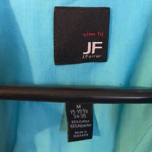 Turquoise dress shirt